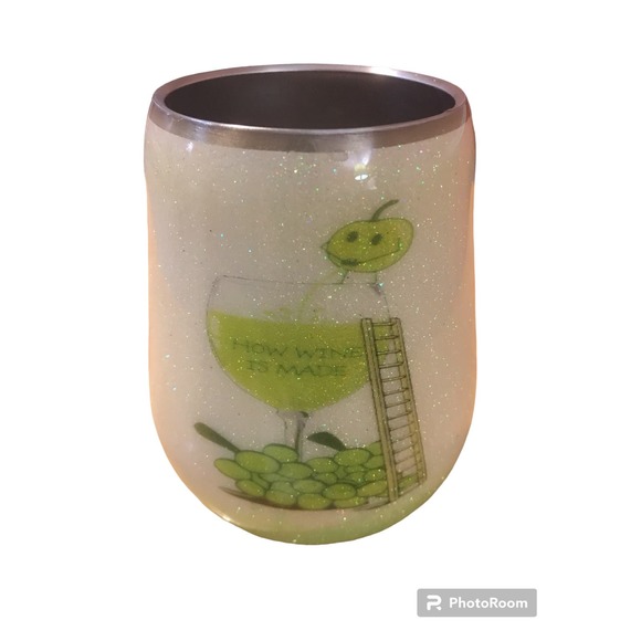Glitter 16 ounce New Wine Tumbler - Picture 1 of 9